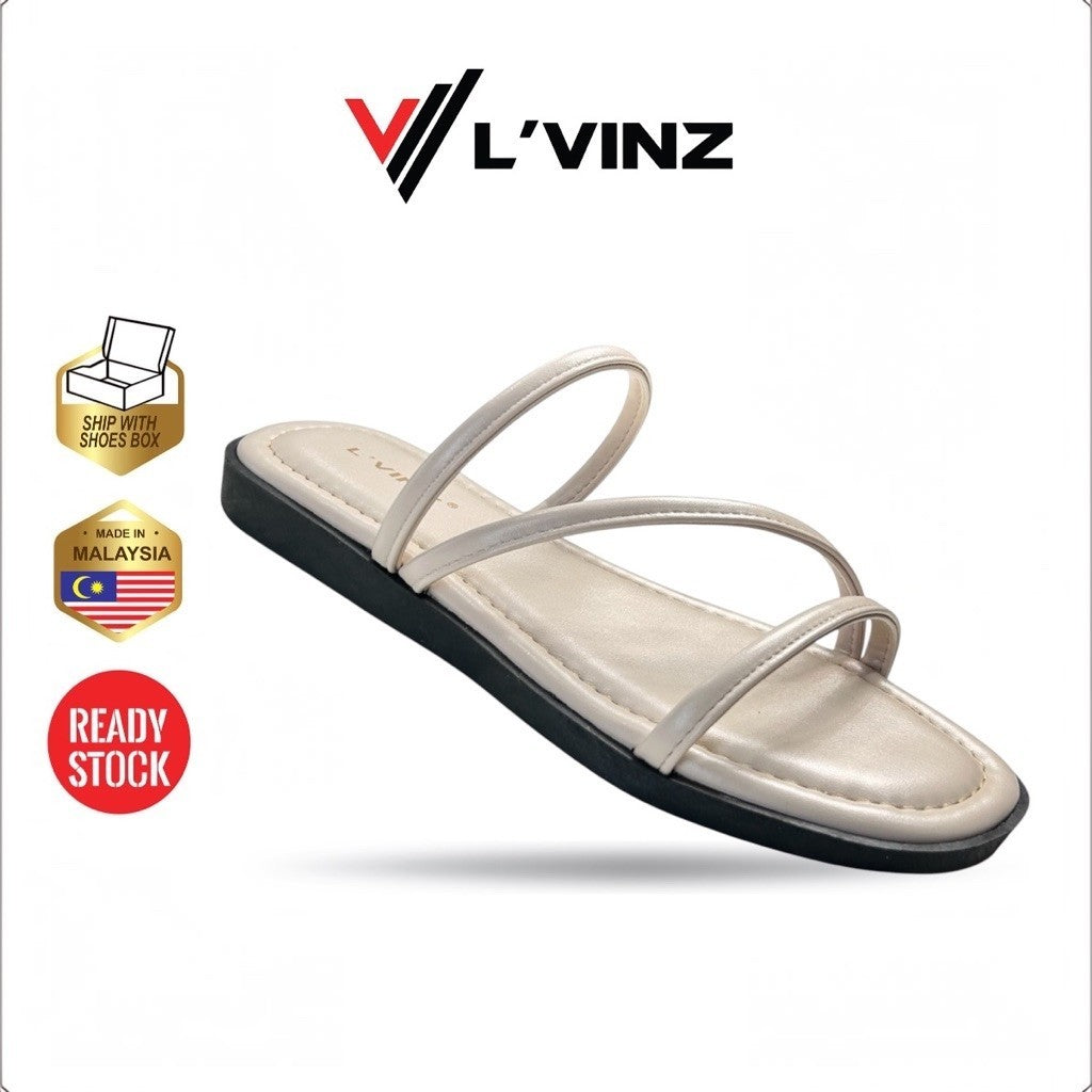 L'VINZ Women's Flat Sandals L-5113