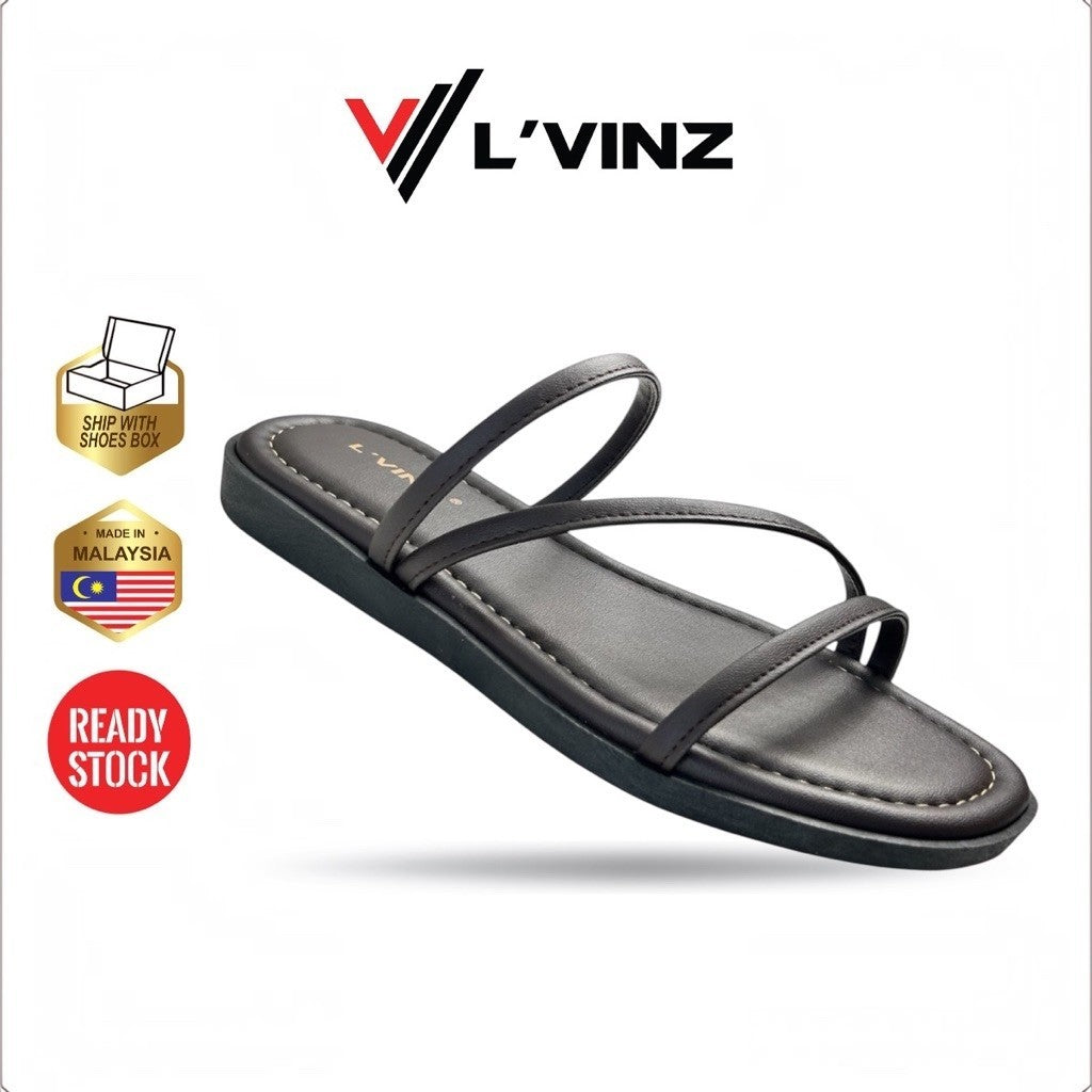 L'VINZ Women's Flat Sandals L-5113