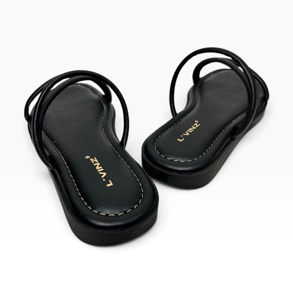 L'VINZ Women's Flat Sandals L-5113
