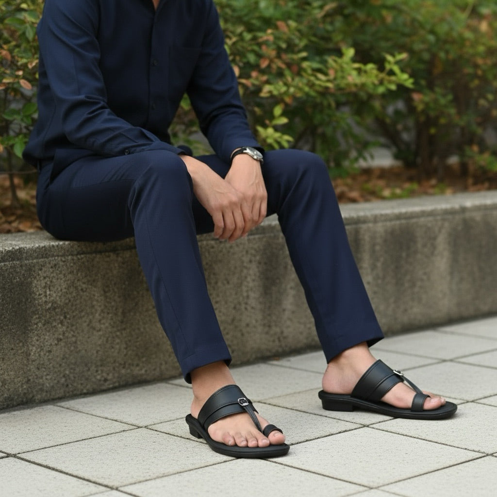 L'VINZ Men Comfort Capal Sandals L-8015N Capal Kasut Lelaki Selipar Lelaki Flip