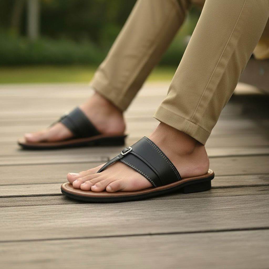 L'VINZ Comfort Capal 2026 Sandals L-8015 Capal Melayu Lelaki / Kasut Traditional
